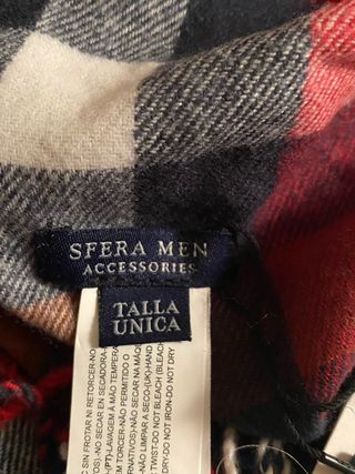 Bufanda Sfera cuadros unisex