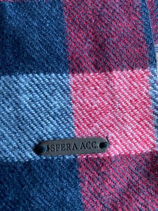 Bufanda Sfera cuadros unisex