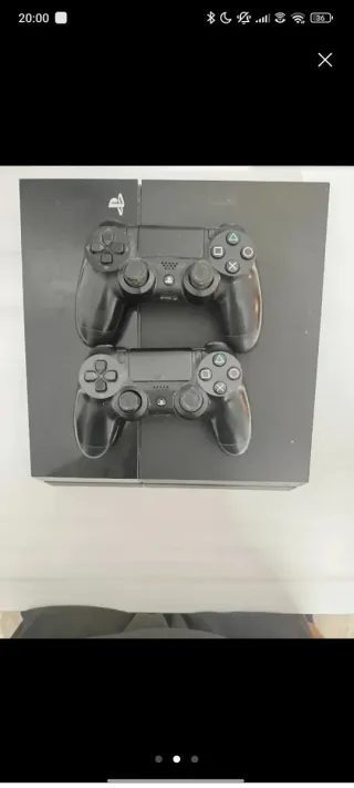 PS4 Fat 500GB Negra + 5 Juegos NBA 2K