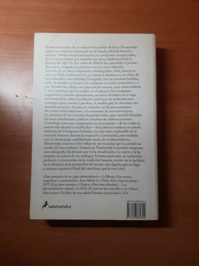 Suite francesa (Narrativa) (Spanish Edition)