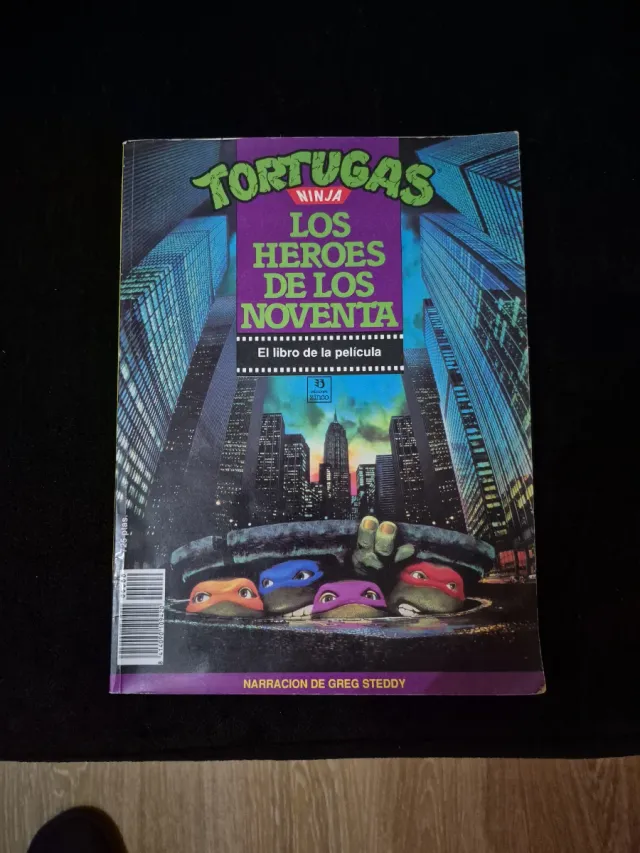 Tortugas Ninja Libro de la pelicula