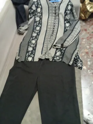 Conjunto Camisa y Pantalón Pinzas