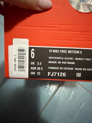 Nike Free Metcon 6 per CrossFit