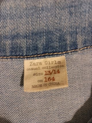 Cazadora vaquera con parches