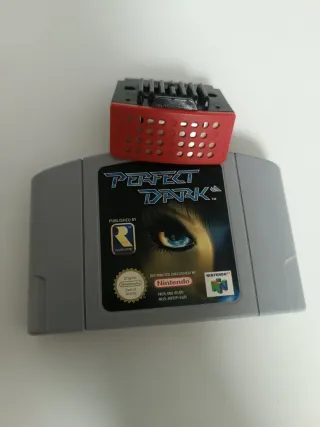 Pacchetto Espansione Pak + Perfect Dark. Nintendo 64