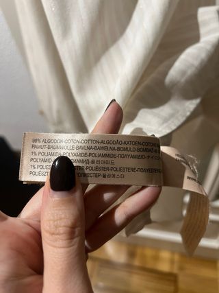 Blusa Beige Rayas Massimo Dutti