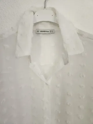 Camisa Blanca Plumeti