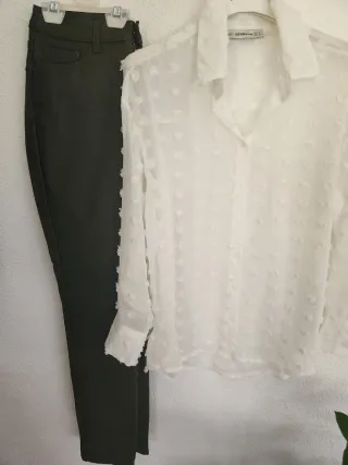 Camisa Blanca Plumeti