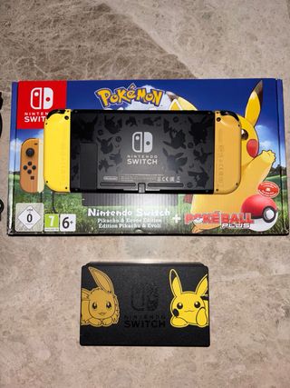 Nintendo Switch Edición Especial Pokémon Let's Go