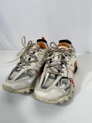 Balenciaga Track Sneakers Naranja Blanco