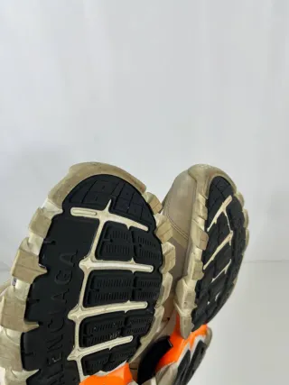 Balenciaga Track Sneakers Naranja Blanco