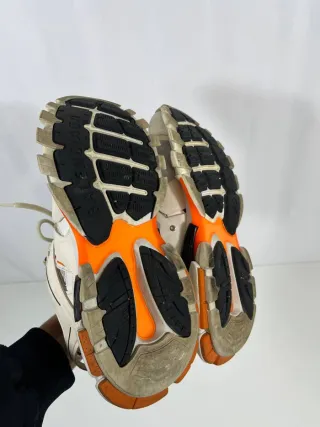 Balenciaga Track Sneakers Naranja Blanco
