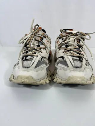 Balenciaga Track Sneakers Naranja Blanco
