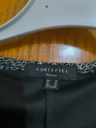 Vestido Cortefiel fiesta corto tweed