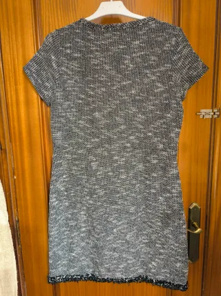 Vestido Cortefiel fiesta corto tweed