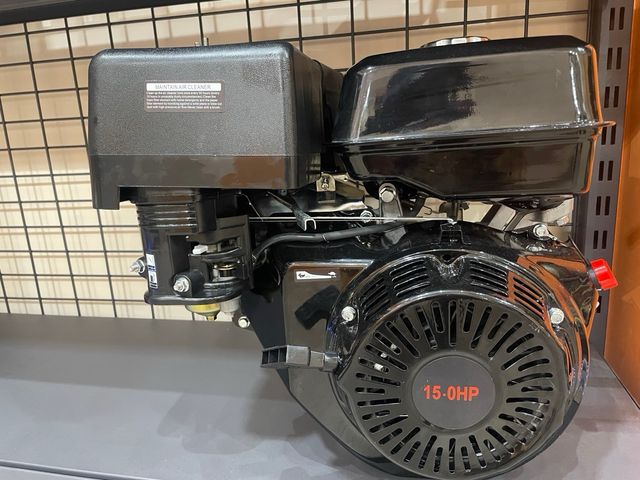 Motor Gasolina 15 CV Negro 4 Tiempos