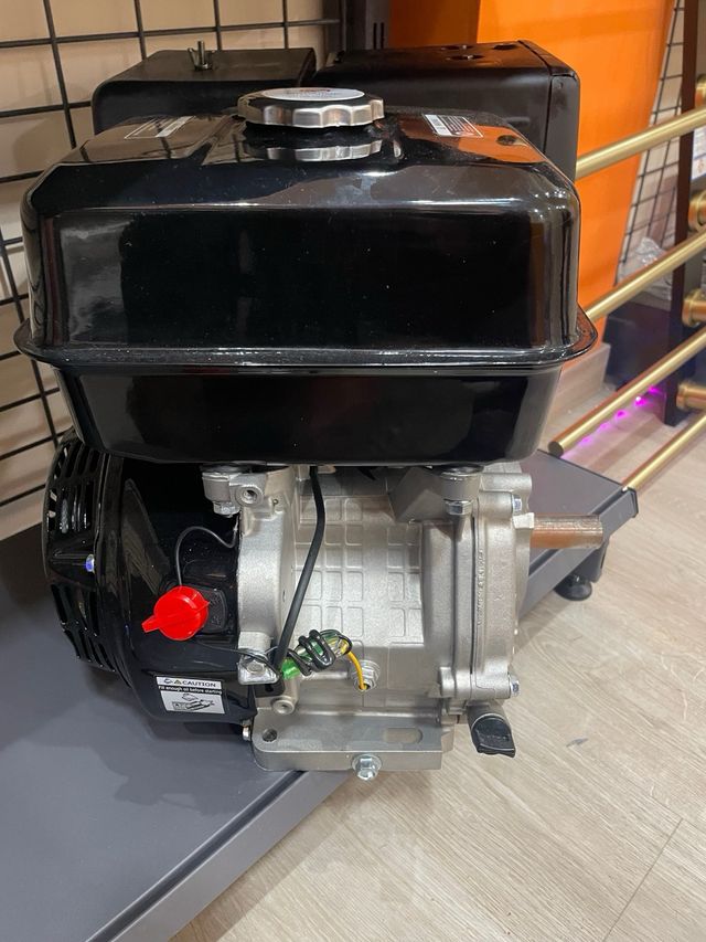 Motor Gasolina 15 CV Negro 4 Tiempos