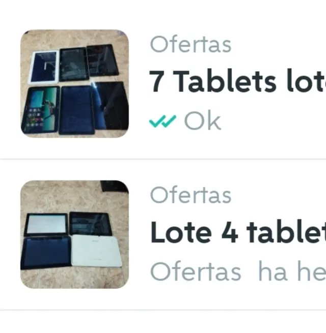 Lote 10 Tablets