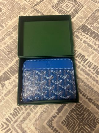 Billetera Goyard Azul