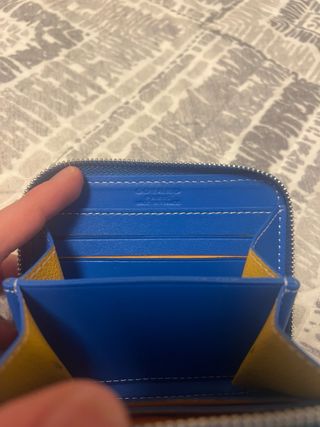 Billetera Goyard Azul
