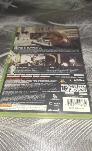 Quantum of Solace 007 Xbox 360