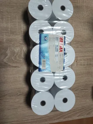 Rollos de impresión SIGMA (10 unidades)