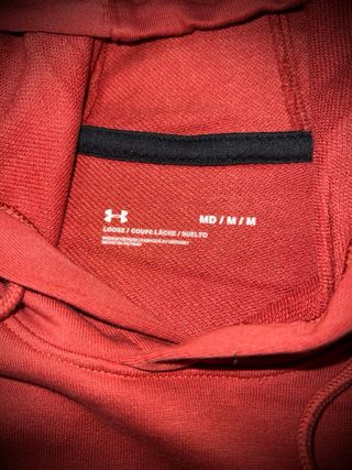 Under Armour Camiseta Manga Corta Roja