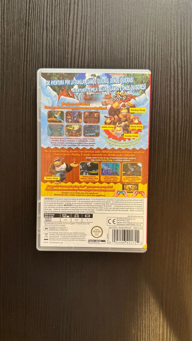 Donkey Kong Country Tropical Freeze para Switch