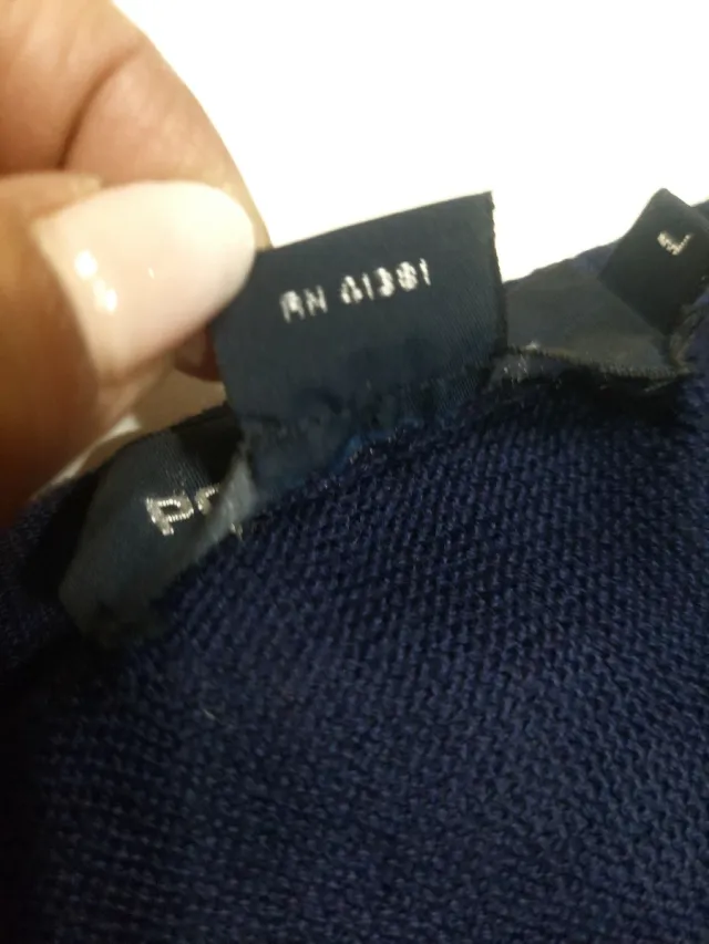 Colete Polo Golf Ralph Lauren Tamanho L Azul