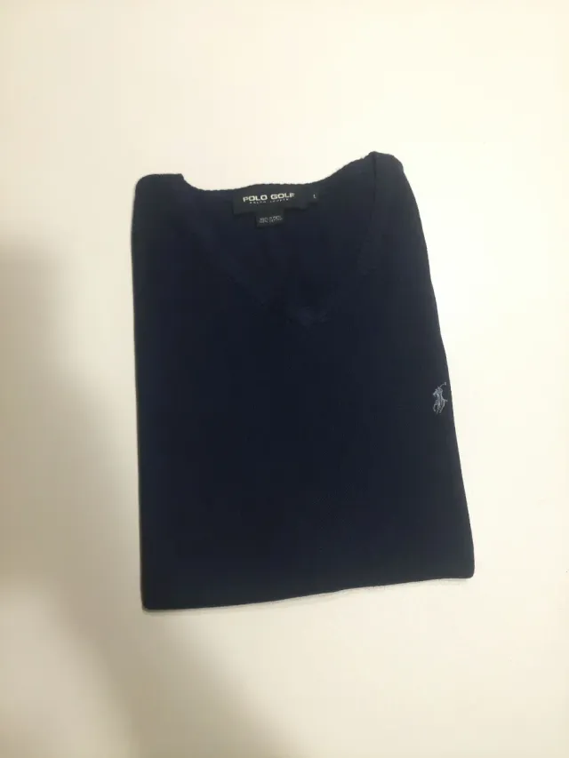 Colete Polo Golf Ralph Lauren Tamanho L Azul