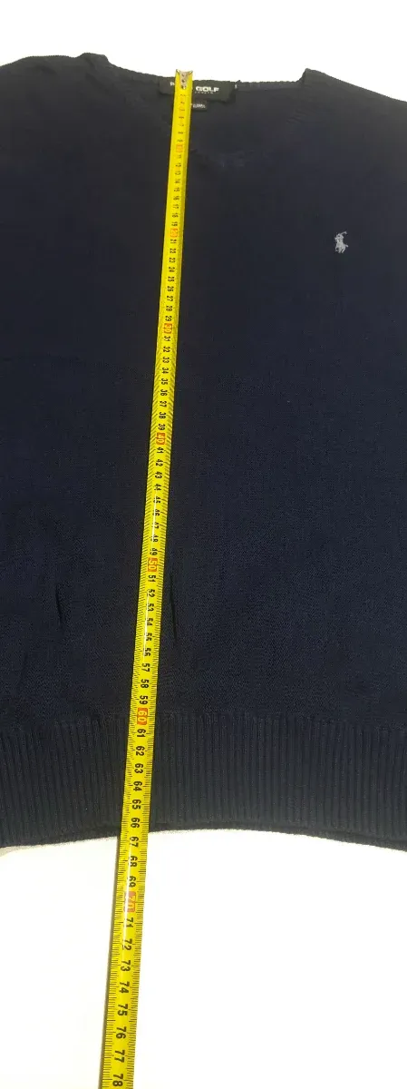 Colete Polo Golf Ralph Lauren Tamanho L Azul