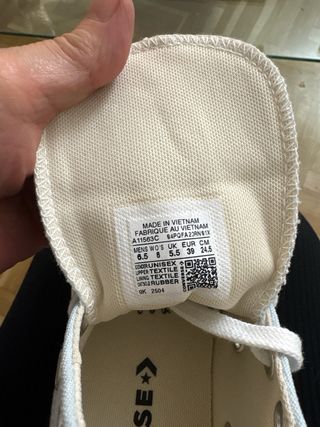 Zapatillas Converse All Star Unisex Azul