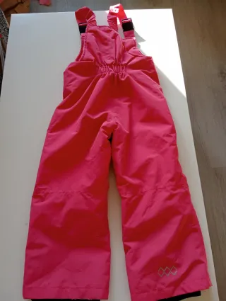 Pantalón de nieve infantil rosa talla de 2a4años