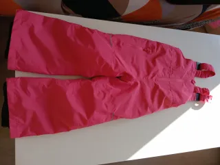 Pantalón de nieve infantil rosa talla de 2a4años