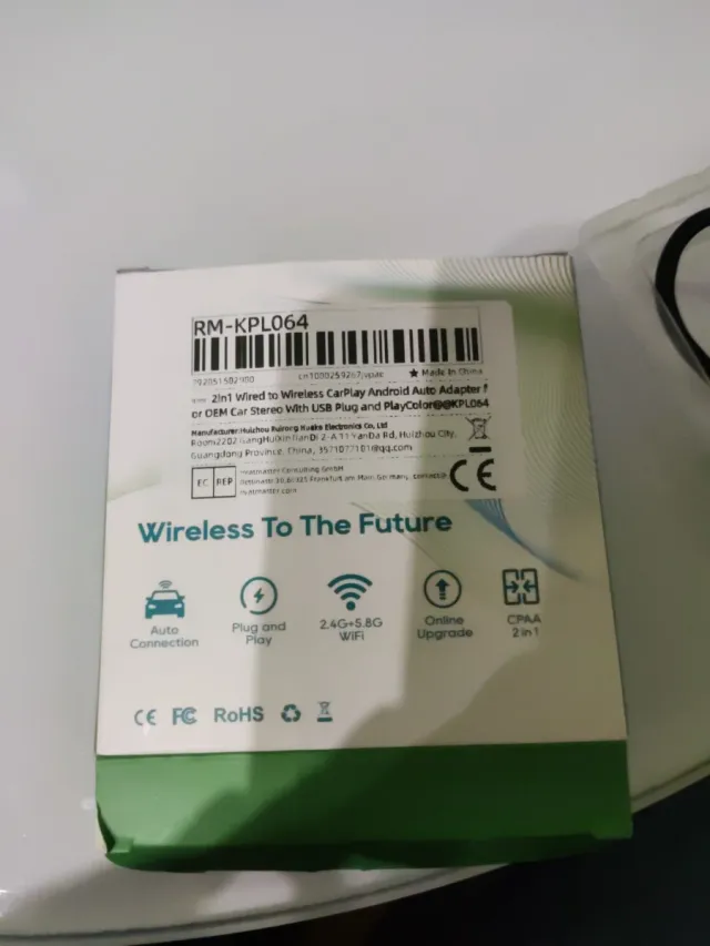 Adattatore CarPlay Android Auto Wireless