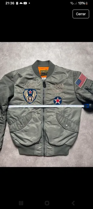 Chaqueta Bomber AVIREX F-86A 23FG