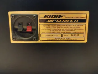 Altavoces Bose 301 Serie II Direct/R