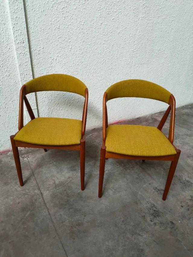 Sillas Kristiansen Escandinavo Mid Century