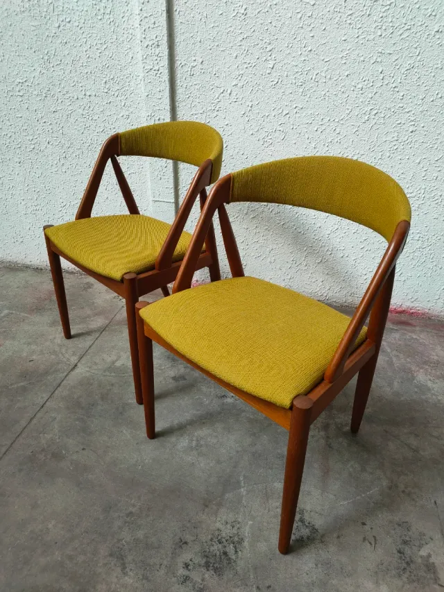 Sillas Kristiansen Escandinavo Mid Century