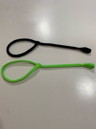 Cordón pala con nudo corredizo