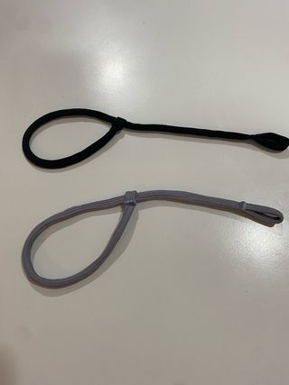 Cordón pala con nudo corredizo