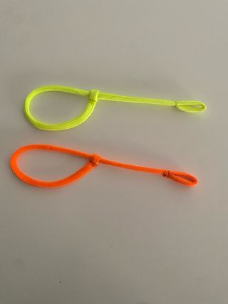 Cordón pala con nudo corredizo