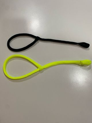 Cordón pala con nudo corredizo