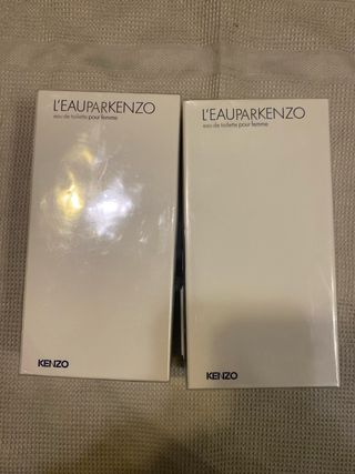 Lote 2 Perfumes L'Eau Kenzo Pour Femme 100ml