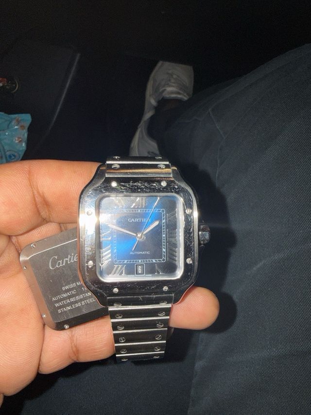 Cartier Reloj Automático Acero Inoxidable