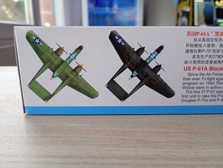 P-61A BLACK WIDOW MAQUETA HOBBY BOSS 1/72