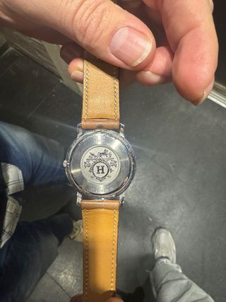 Reloj Hermès Marrón