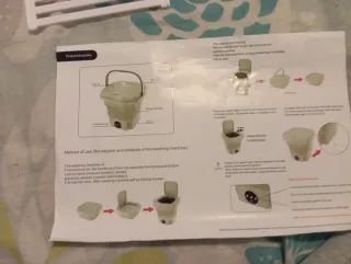 Lavadora portátil plegable 12V