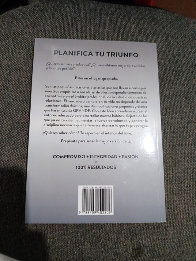 Planifica tu triunfo hábitos físicos y mentales...