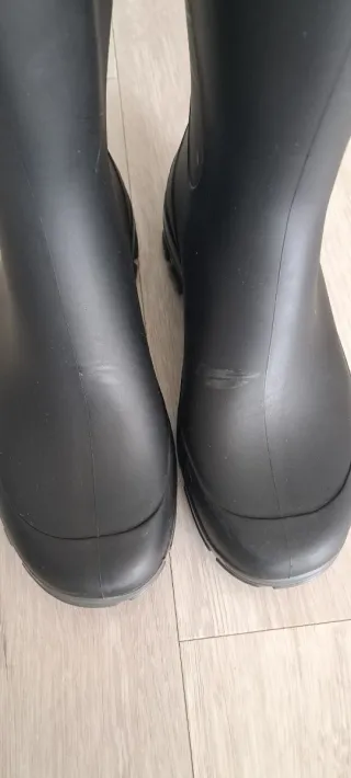 Botas de agua Decathlon negras